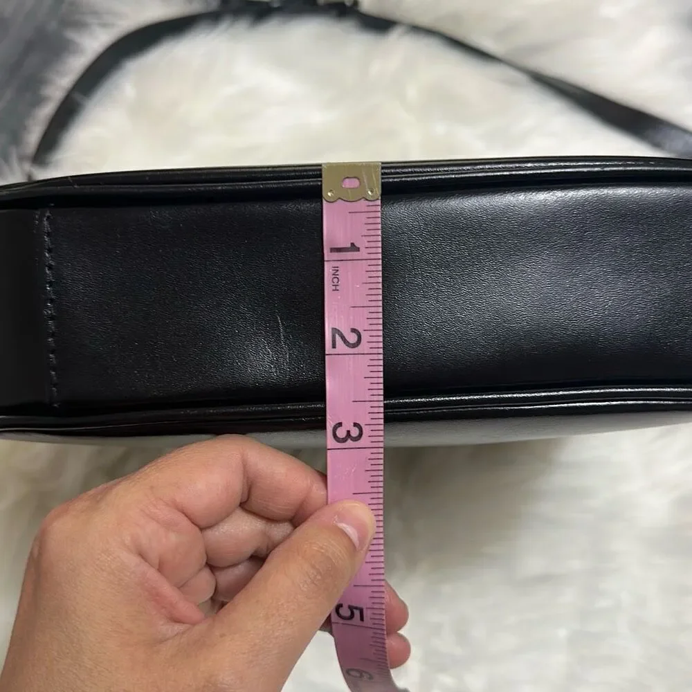 Patricia Nash Emeline Black Leather Crossbody Bag - Picture 11 of 13